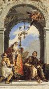 Giovanni Battista Tiepolo Saints Maximus and Oswald Germany oil painting artist